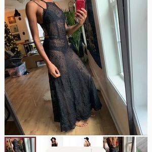 Nwt Kylie Kendall lace sexy VS dress xs sm